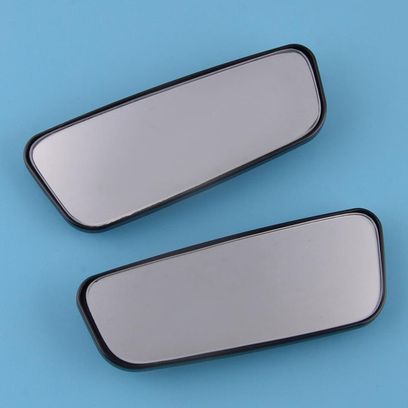 2Pcs 360° Adjustable Blind Spot Mirrors | 95×35mm HD Convex Side Mirror